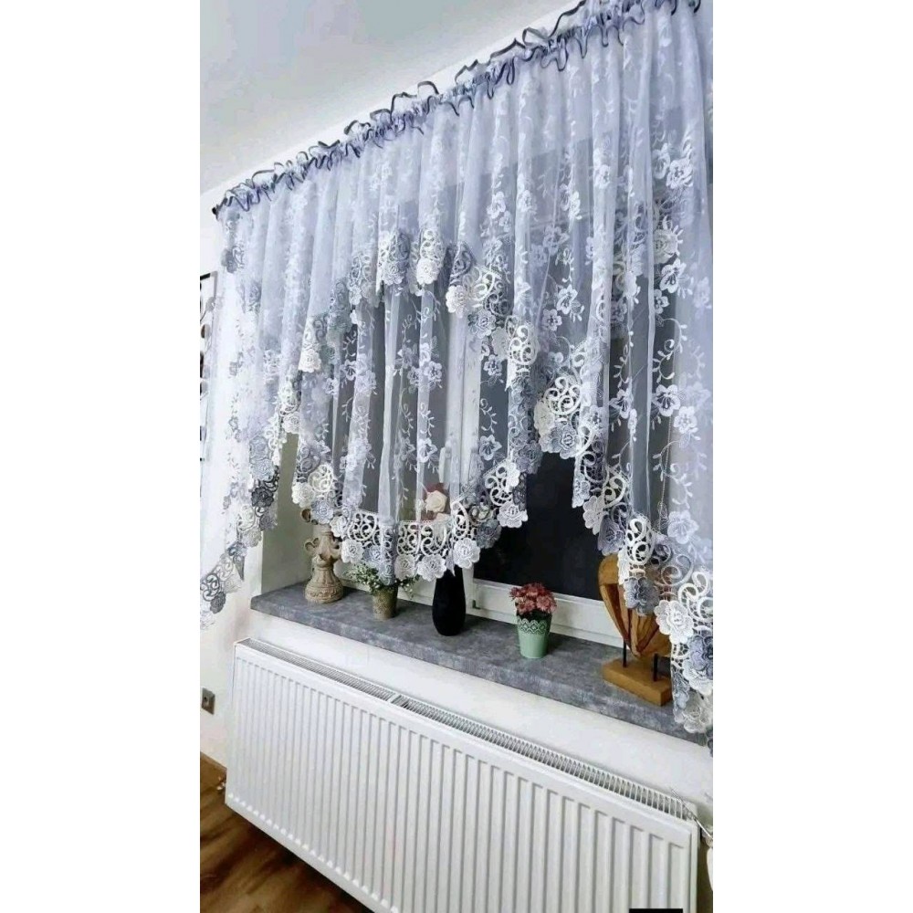 Set unic de perdele Plus draperii decorative pentru sufragerie dormitor, 4 Metri Pe 160cm, PRDL1 DRAPERII