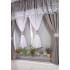 Set unic de perdele Plus draperii decorative pentru sufragerie dormitor, 4 Metri Pe 160cm, PRDL4