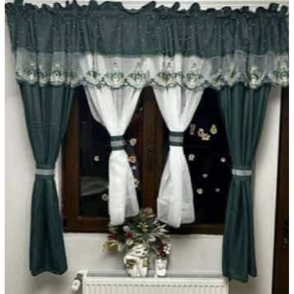 Set unic de perdele Plus draperii decorative pentru sufragerie dormitor, 4 Metri Pe 160cm, PRDL5 DRAPERII