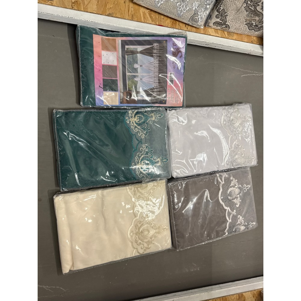 Set unic de perdele Plus draperii decorative pentru sufragerie dormitor, 4 Metri Pe 160cm, PRDL8 DRAPERII