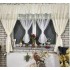 Set unic de perdele Plus draperii decorative pentru sufragerie dormitor, 4 Metri Pe 160cm, PRDL8