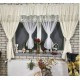 Set unic de perdele Plus draperii decorative pentru sufragerie dormitor, 4 Metri Pe 160cm, PRDL8 DRAPERII