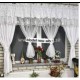 Set unic de perdele Plus draperii decorative pentru sufragerie dormitor, 4 Metri Pe 160cm, PRDL7 DRAPERII