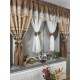 Set unic de perdele Plus draperii decorative pentru sufragerie dormitor, 4 Metri Pe 160cm, PRDL12 DRAPERII