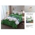 Lenjerie De Pat 3D – 4 piese din Bumbac Satinat , Cearceaf de pat 240 x 250cm, 3D2