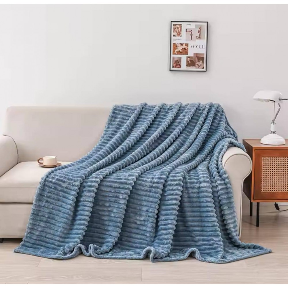 Pătură Dublă Tip Raiat 200x230 cm – Super Moale și Confortabilă PBPR3 PATURI COCOLINO