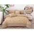 Lenjerie DIN FINET 6 piese, CEARCEAF DE PAT CU ELASTIC, pat dublu, ,  LFE6PP18