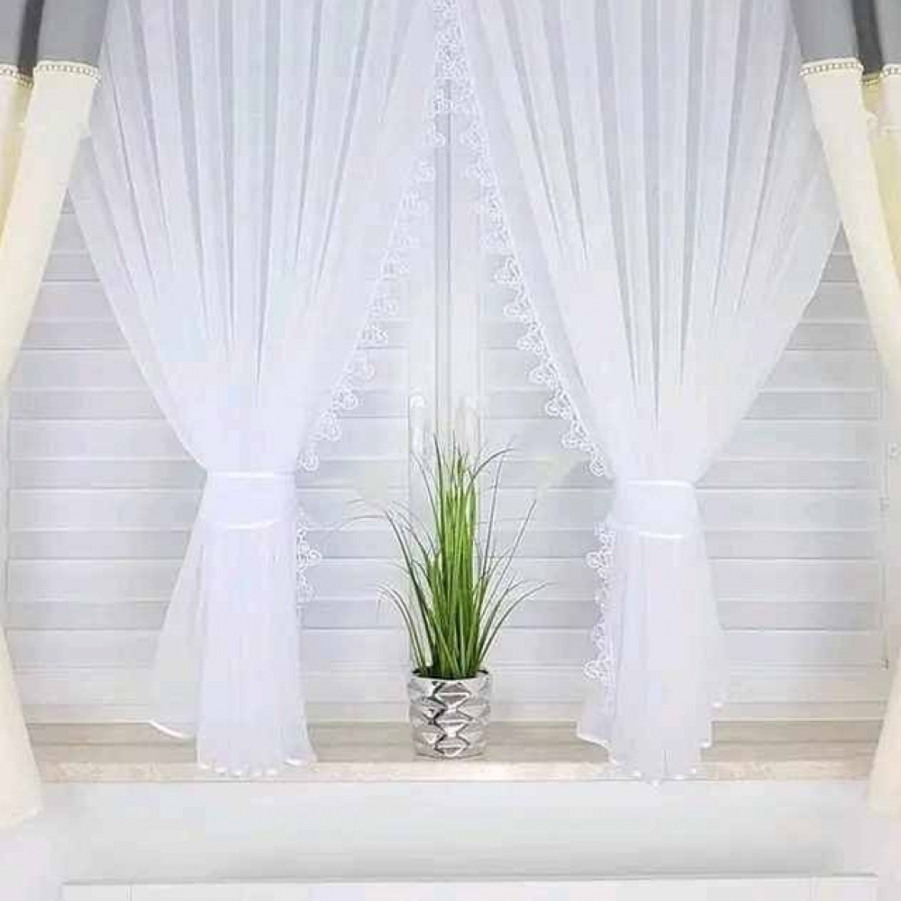Set unic de perdele Plus draperii decorative pentru sufragerie dormitor, 4 Metri Pe 160cm, PRDL14 DRAPERII