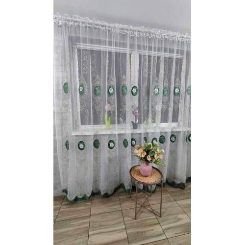 Set unic de perdele Plus draperii decorative pentru sufragerie dormitor, 4 m x 2.50 , PRDL18