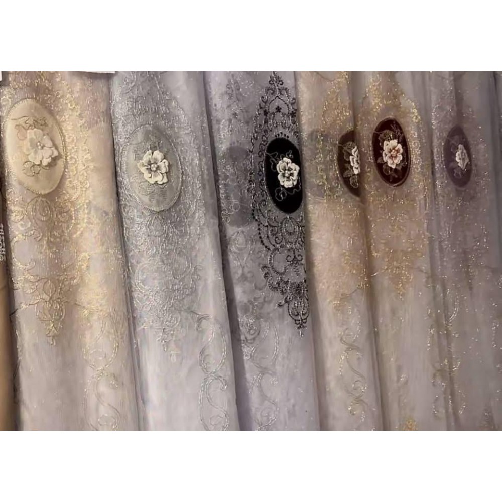 Set unic de perdele Plus draperii decorative pentru sufragerie dormitor, 4 m x 2.50 , PRDL17 DRAPERII