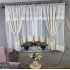 Set unic de perdele Plus draperii decorative pentru sufragerie dormitor, 4 Metri Pe 160cm, PRDL34