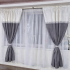 Set unic de perdele Plus draperii decorative pentru sufragerie dormitor, 4 Metri Pe 160cm, PRDL51