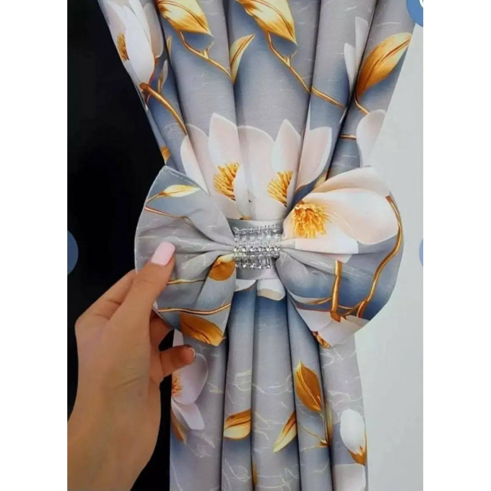 Set unic de perdele Plus draperii decorative pentru sufragerie dormitor, 4 Metri Pe 160cm, PRDL56 DRAPERII