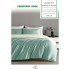 Set Lenjerie Eleganta Satinat , 4 piese cu ELASTIC, Cearceaf de pat cu elastic 180x200cm, GD8017