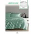 Set Lenjerie Eleganta Satinat , 4 piese cu ELASTIC, Cearceaf de pat cu elastic 180x200cm, GD8020