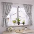 Set Perdea Voal + Draperie Catifea Blackout 400x160 cm PROVENINETA TURCIA, CALITATE GARANTATA!  SET1