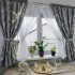 Set Perdea Voal + Draperie Catifea Blackout 400x160 cm PROVENINETA TURCIA, CALITATE GARANTATA!  SET18