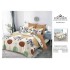 Lenjerie de Pat 6 Piese – Pat Dublu (Cearceaf cu Elastic) 180X200 CM , L6PM7