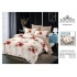 Lenjerie de Pat 6 Piese – Pat Dublu (Cearceaf cu Elastic) 180X200 CM , L6PM9