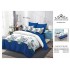 Lenjerie de Pat 6 Piese – Pat Dublu (Cearceaf cu Elastic) 180X200 CM , L6PM10