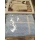 Cuvertura de lux cu broderie eleganta, 6 piese, pat 2 persoane, BLEO, CL6PL12 CUVERTURI LUX 6 PIESE  CATIFEA