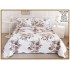 Cuvertura cu DOUĂ FEȚE pentru pat dublu din Bumbac Satinat cu model, Matlasata, 230x250cm, CVT62