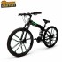 Bicicletă Caraiman, pliabilă, roți 26 inch, cu dublă suspensie, frâne pe disc, VERDE 26ZDV