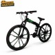 Bicicletă Caraiman, pliabilă, roți 26 inch, cu dublă suspensie, frâne pe disc, VERDE 26ZDV BICICLETE ADULTI