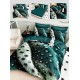 Lenjerie de pat 6 piese 5D cu elastic 180x200 – LF5DM4 LENJERII DIN FINET 5D