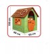 DOHANY Prima mea casuta de joaca de exterior pentru copii bej,plastic, 106x98x90cm, LOJ-10 CASUTE  GRADINA