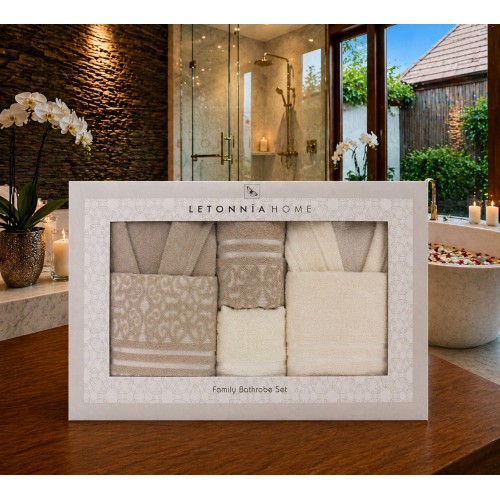 Set halate baie 6 piese – Eleganță și confort premium pentru întreaga familie SH5