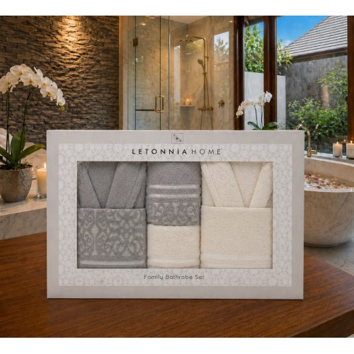 Set halate baie 6 piese – Eleganță și confort premium pentru întreaga familie SH8