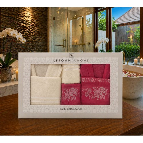 Set halate baie 6 piese – Eleganță și confort premium pentru întreaga familie SH011