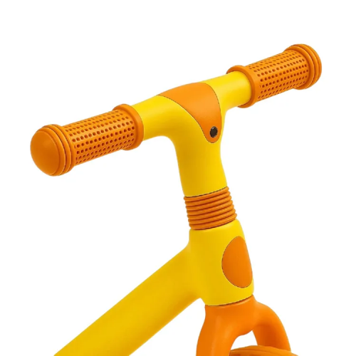 Bicicleta fara pedale de echilibru Dinozaur - PORTOCALIU CU GALBEN BD2
