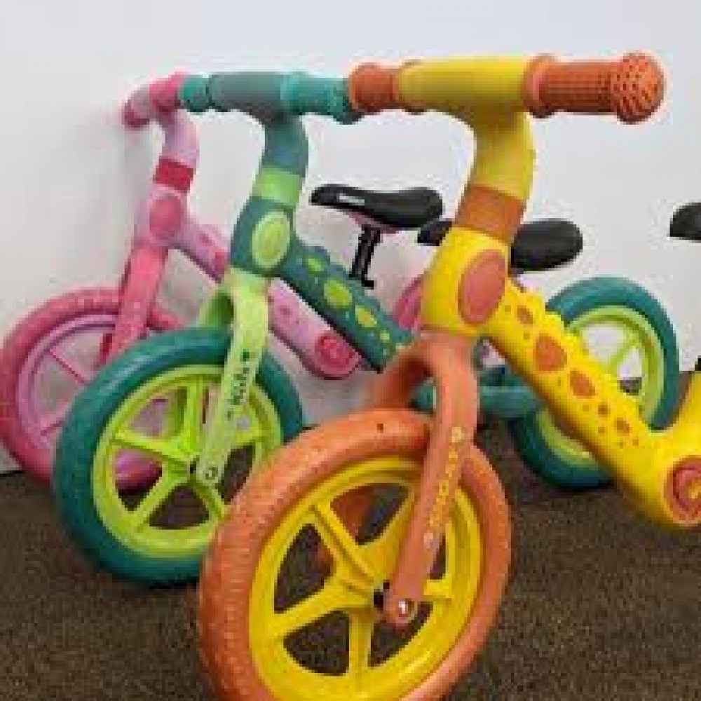 Bicicleta fara pedale de echilibru Dinozaur -ROZ BD3 BICICLETE COPII