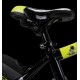 Bicicleta copii 7-10 ani cu roti ajutatoare si bidon pentru apa in suport JHT, 18 inch, Galben