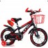 Bicicleta copii 10-14 ani cu roti ajutatoare si bidon pentru apa in suport JHT, 20 inch, Rosu