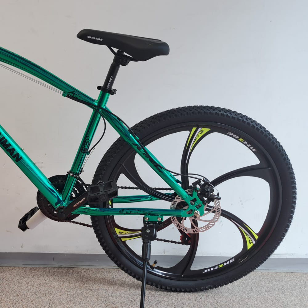 Bicicletă MTB CARAIMAN 26 MS – Design Premium Gold Mirror, Cadru Ușor, Frâne pe Disc BICICLETE ADULTI