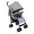 Carucior sport, cu pozitie de somn, strangere tip umbrela, gri S500D1