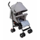 Carucior sport, cu pozitie de somn, strangere tip umbrela, gri S500D1