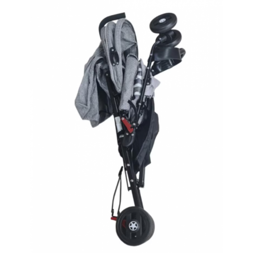 Carucior sport, cu pozitie de somn, strangere tip umbrela, rosu S500D4