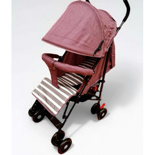 Carucior sport, cu pozitie de somn, strangere tip umbrela, roz S500D2