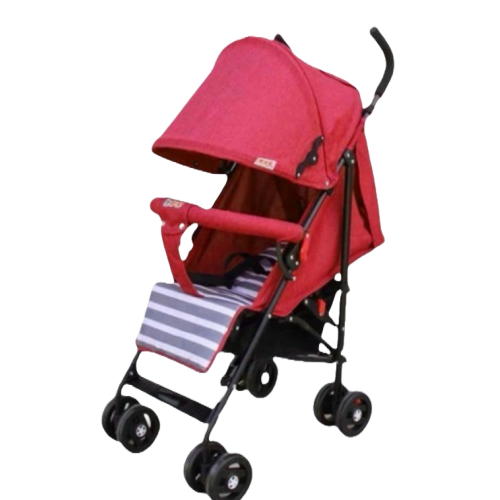 Carucior sport, cu pozitie de somn, strangere tip umbrela, rosu S500D4
