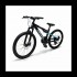 Bicicletă Caraiman, roți 26 inch, cu dublă suspensie, frâne pe disc, 26 GTR-601 Albastru Cameleon