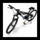 Bicicletă Caraiman, roți 26 inch, cu dublă suspensie, frâne pe disc, 26 GTR-601 Albastru Cameleon BICICLETE ADULTI