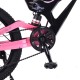 Bicicletă Caraiman, roți 20 inch, cu dublă suspensie, frâne pe disc, 20 GTR-186 roz BICICLETE COPII