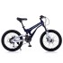 Bicicletă Caraiman, roți 20 inch, cu dublă suspensie, frâne pe disc, 20 GTR-186 roz