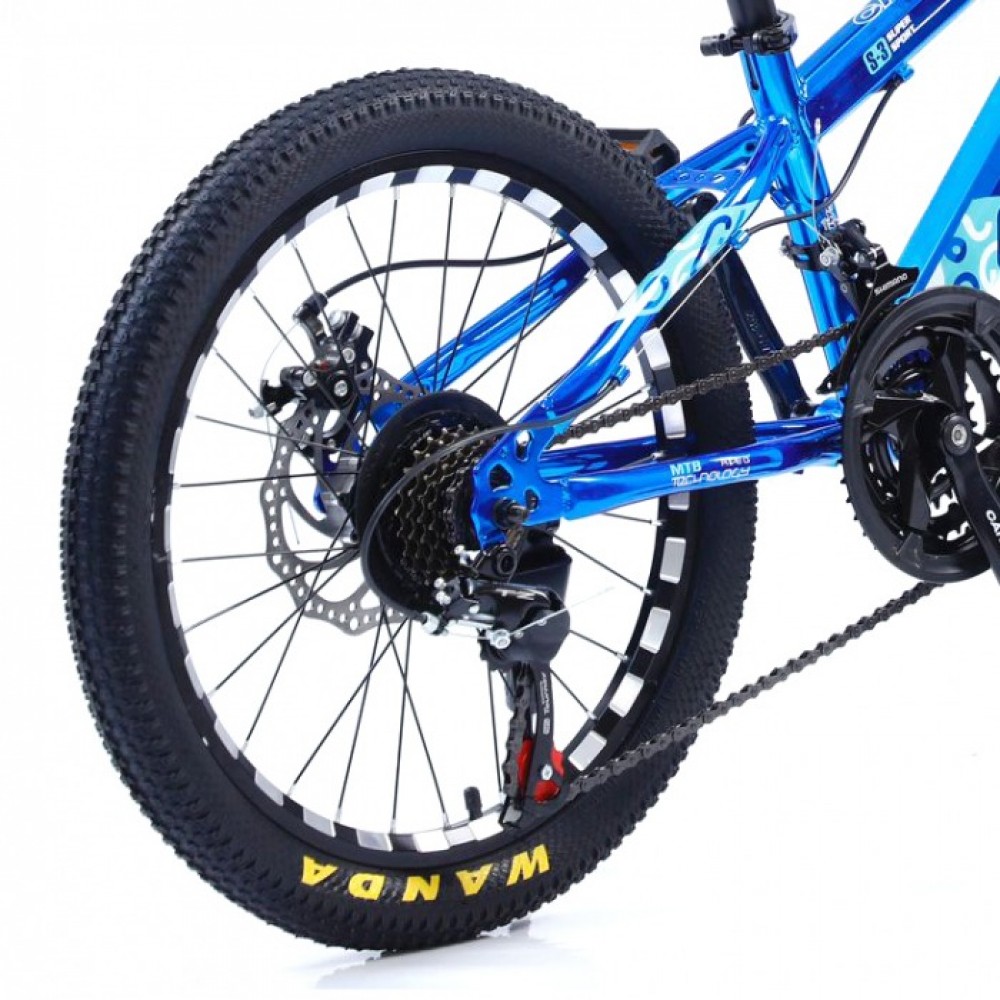 Bicicletă Caraiman, roți 20, cadru oțel, frâne pe disc, 20 CR roz BICICLETE COPII