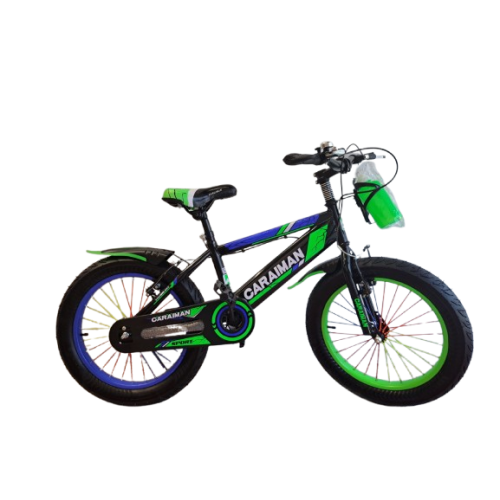 Bicicleta copii 16 inch Caraiman cu jante duble 16-Hm verde