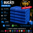 Set 5 Prosoape 70x130 cm Bumbac Premium - Groase, Moi si Absorbante SPROS1